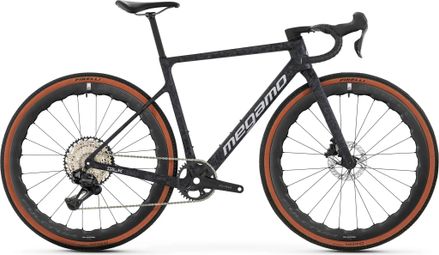 Gravelbike Megamo Silk 03 Shimano GRX Di2 12V 700 mm Schwarz/Violett 2026