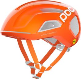 POC Ventral Tempus Mips Casco Arancione Fluorescente