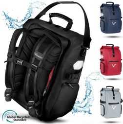 ValkPro - Sacoche de vélo 3en1 avec dos flexible et nouvelles caractéristiques