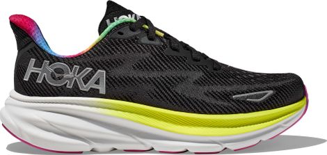Refurbished Product - Hoka Clifton 9 Running Shoes Black Multi Colours