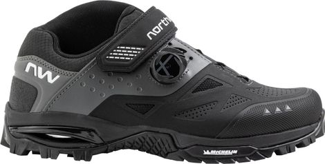 Northwave Enduro Mid 2 MTB herenschoenen zwart/grijs