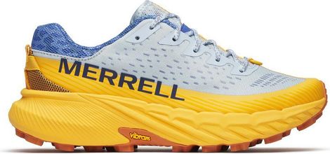 Merrell Agility Peak 5 Women's Trail Shoes Blue/Yellow