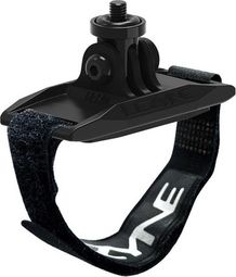 Led-Zubehör LEZYNE LED HELMET MOUNT - GoPro CNC - Schwarz