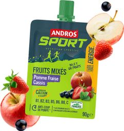 Purée Énergétique Andros Sport Energie Pomme/Cassis 90g