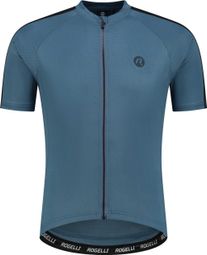 Maillot Manches Courtes Rogelli Explore Bleu Homme