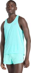 Heren New Balance Athletics Tank Blauw