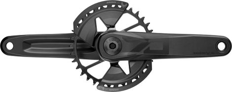 Platos y bielas Sram 70 T-Type Eagle DUB Ancho 32 Dientes 12S Guardas Negro (Sin caja)