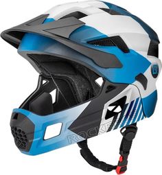 Casque de vélo pour enfants  absorption des chocs- Noir/Bleu S