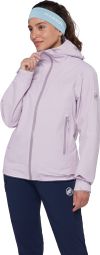 Mammut Crag Hooded waterdicht jack voor dames, paars
