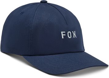 Fox Wordmark Cap Blue