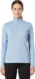 Bjork Zip 210 – Sous-vêtement mérinos zippé respirant bleu