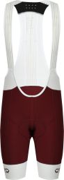 Cuissard vélo homme DRAFT bordeaux/blanc