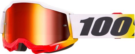 100% Accuri 2 Torken Mask / Red Mirror Glass