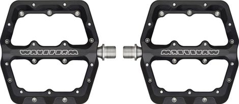 Paire de Pédales Plates Wolf Tooth Waveform Large Noir