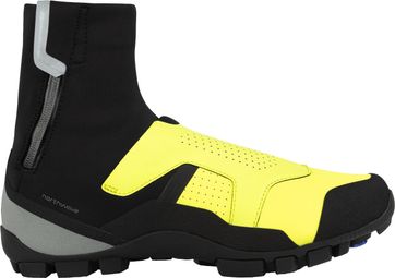 Chaussures VTT Hiver Northwave Celsius Xt Arctic Gtx Jaune Fluo — vue 2