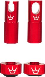 Accessoires de Valve Tubeless Peaty's x Chris King (MK2) Rouge