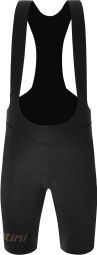 Santini Sensation Kurze Trägerhose Schwarz