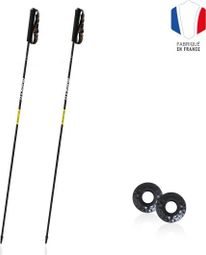 Bâton de trail monobrin en carbone - PLUME