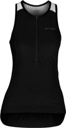 Produit Reconditionné - Combinaison Femme Orca Athlex Sleveeless Tri Top Noir Blanc