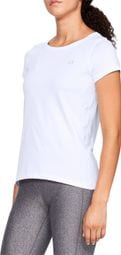 Camiseta de manga corta Under Armour Heatgear Mujer Blanca
