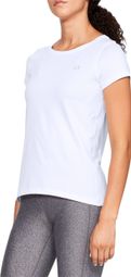 Maillot manches courtes Femme Under Armour Heatgear Armour Blanc