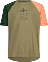 Maglia Maloja AnderterM a manica corta verde