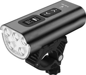 Eclairage vélo Feu avant USB rechargeable 2000 lumens - Eclairage LED vélo route