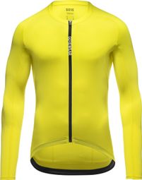 Gore Wear Spinshift Neon Yellow Long Sleeve Jersey