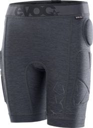 Evoc Crash Pants Kids Protective Shorts Grey
