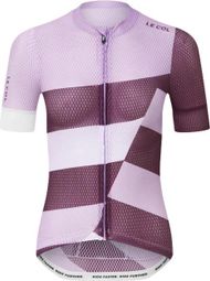 Le Col Pro Air Purple Short Sleeve Jersey
