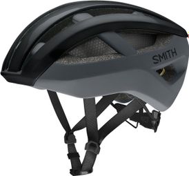 Smith Network Mips Road Helm Zwart / Grijs