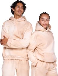 Felpa con cappuccio Hoka Essential beige unisex