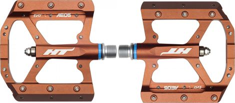 Platte pedalen HT Components AE05 Brons