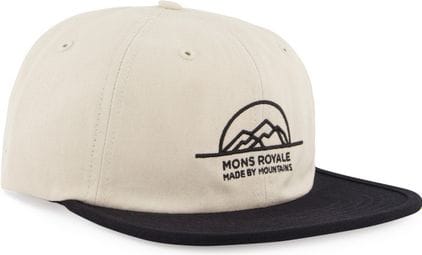 Mons Royale Roam 6 Panel Grey/Beige Cap