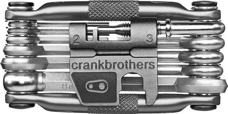 Crankbrothers M17 Multi-Tools 17 Funktionen Nickel