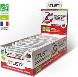 Pack 34 barres energétiques fruits rouges biologique