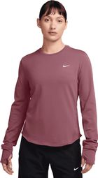Camiseta térmica Nike Swift rosa para mujer