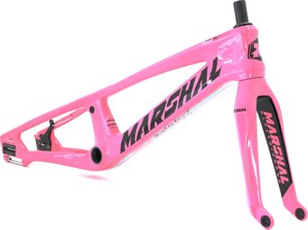 Cadre et Fourche carbone « SR71-BLACKBIRD » ROSE