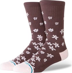 Stance Floral Dreams Crew Socken, braun