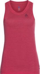 Camiseta sin mangas Odlo Merino 130 de mujer rosa