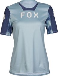 Fox Defend Taunt Women's Short Sleeve Jersey Blue