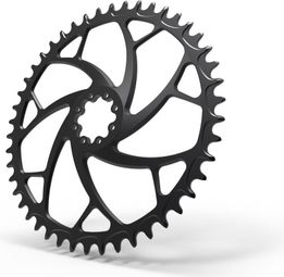 ELM Chainring Alugear Round Direct Mount Sram 8 screws 10/11/12 speeds Black