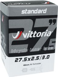 Chambre à air Vittoria Standard 27 5x2 50/3 0 Schrader 48mm