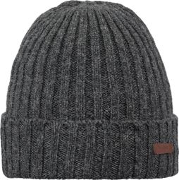 Barts Haakon Turnup Beanie Grey