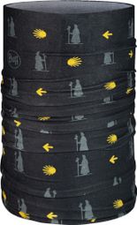 Buff Coolnet UV Camino Gargantilla Unisex Negro/Amarillo