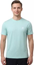 T-shirt technique homme Fjork Merino Finn MC 140 en laine mérinos – respirant  thermorégulateur et anti-odeurs vert clair