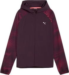 Chaqueta Cortaviento Puma Favourite Velocity Púrpura Mujer