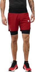 Mammut Aenergy TR 2-in-1-short, rood, heren
