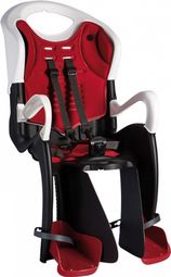 Bellelli Siège bébé pour vélo Tiger Clamp blanc/rouge