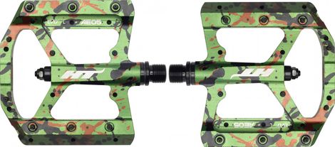 HT Components AE05 Camo Groene platte pedalen